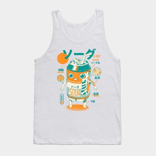 Soda Can X-Ray Tank Top by Ilustrata